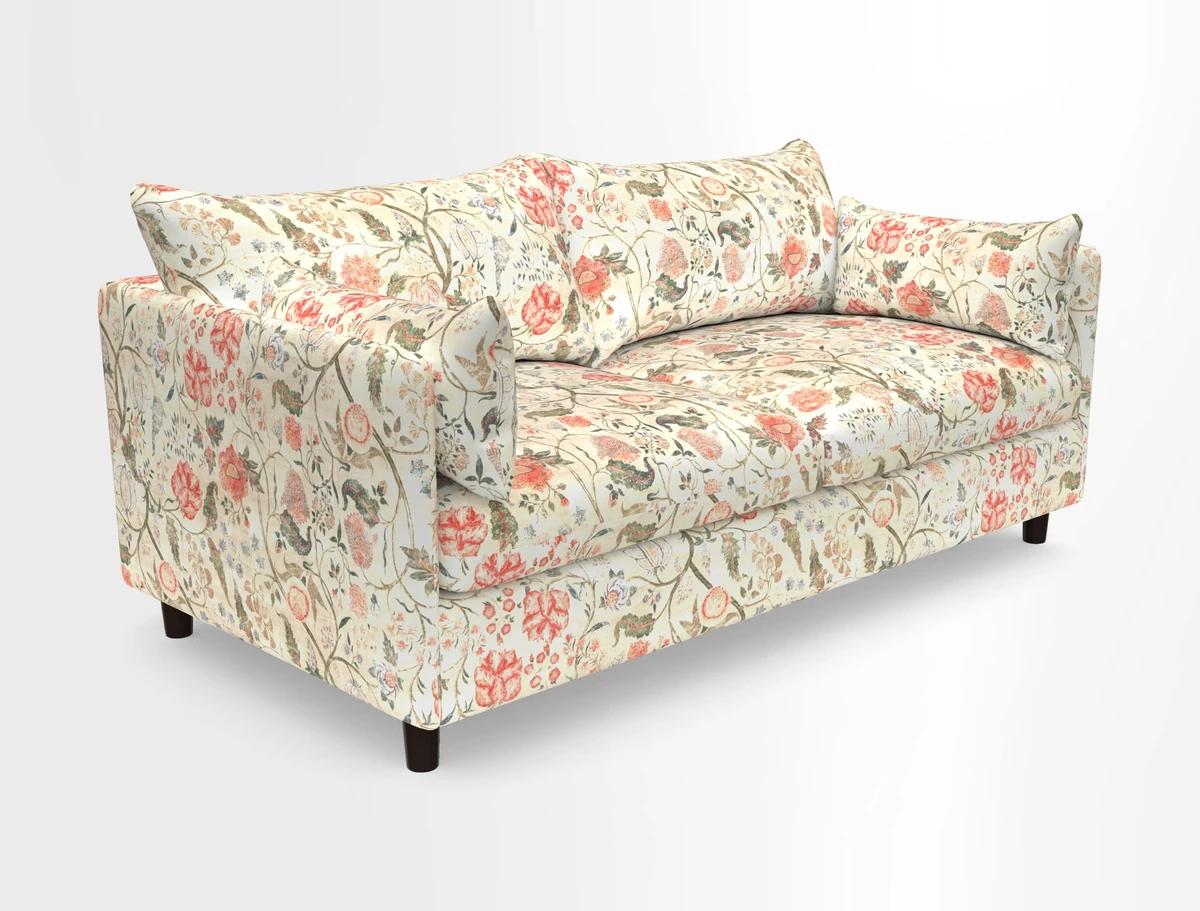 Madehurst 3 Seater Sofa in House Plain Sky. Loose cover option available