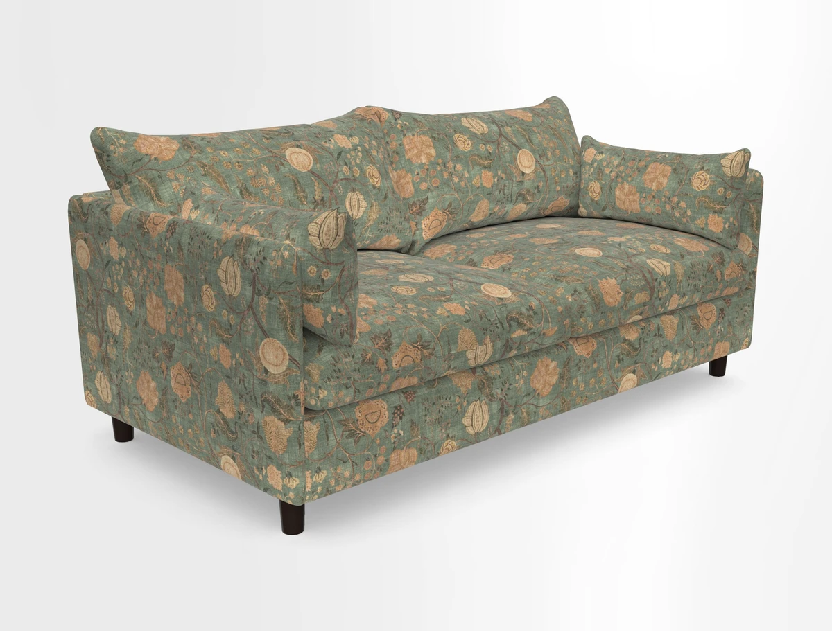 Madehurst 3 Seater Sofa in House Plain Sky. Loose cover option available