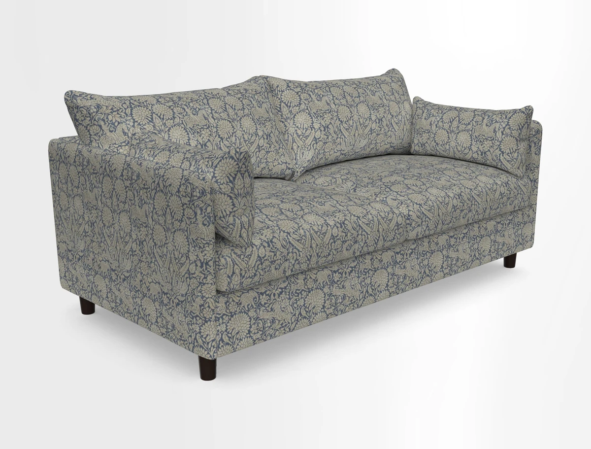 Madehurst 3 Seater Sofa in House Plain Sky. Loose cover option available