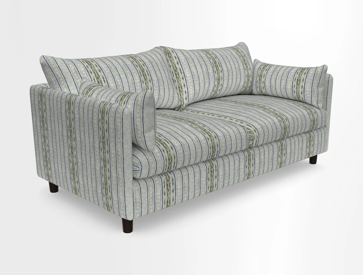 Madehurst 3 Seater Sofa in House Plain Sky. Loose cover option available
