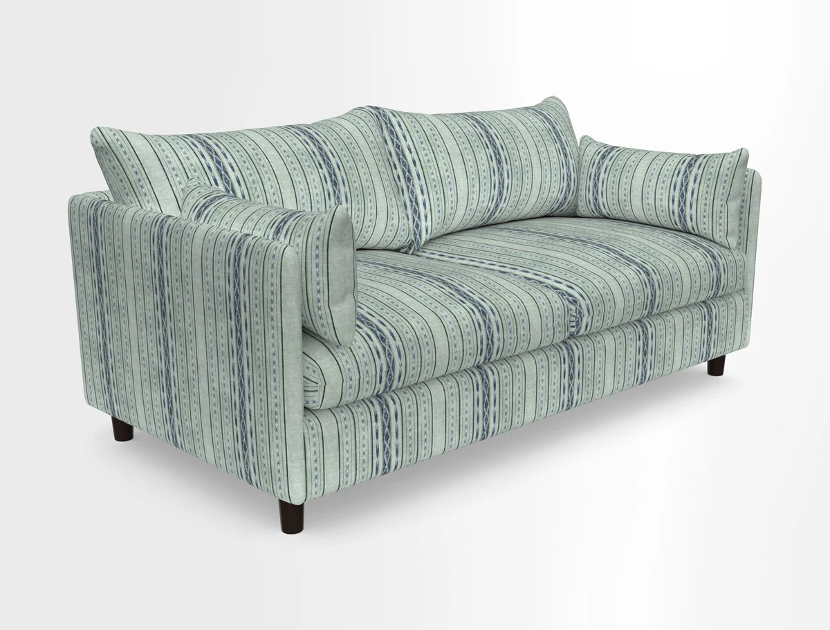 Madehurst 3 Seater Sofa in House Plain Sky. Loose cover option available