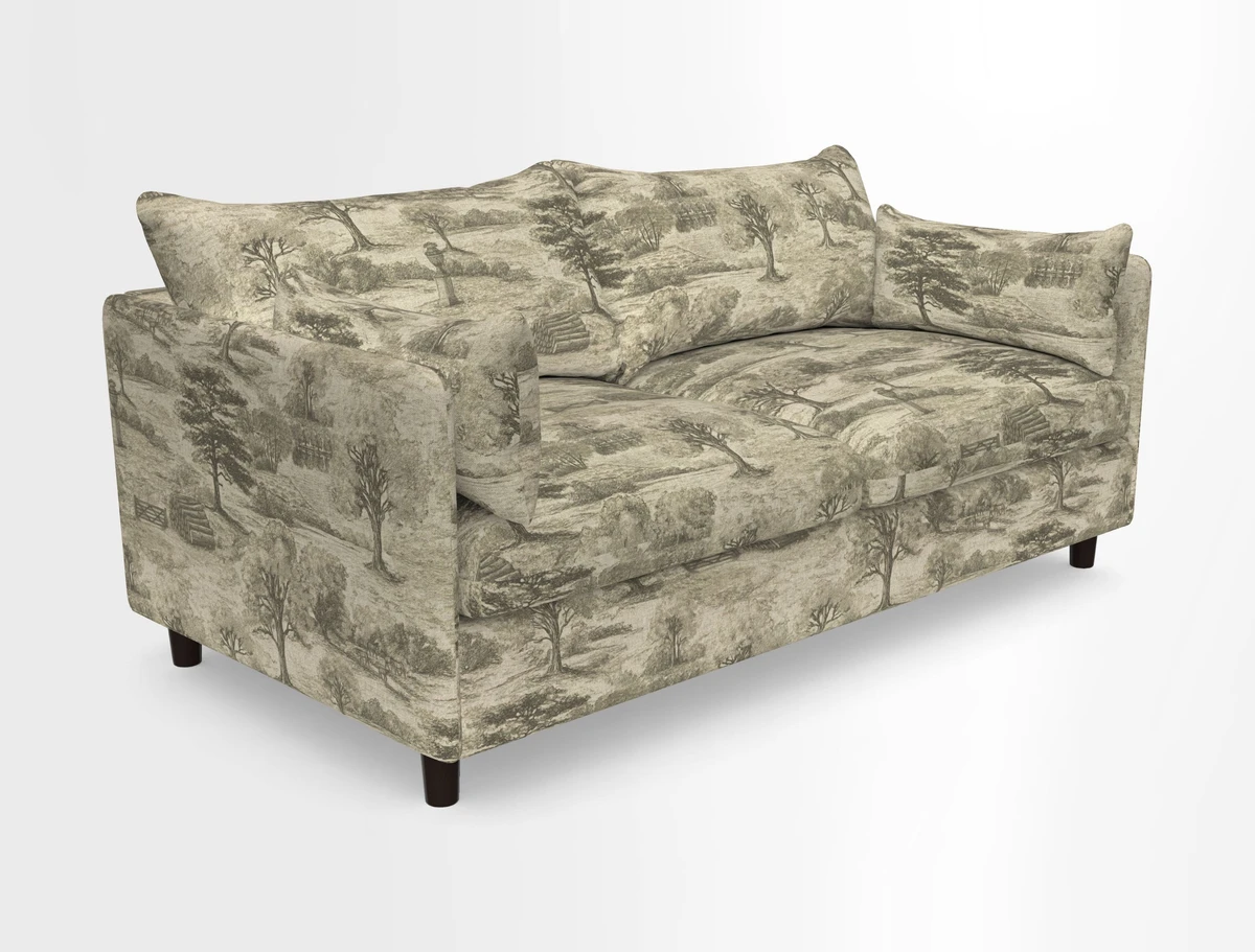 Madehurst 3 Seater Sofa in House Plain Sky. Loose cover option available