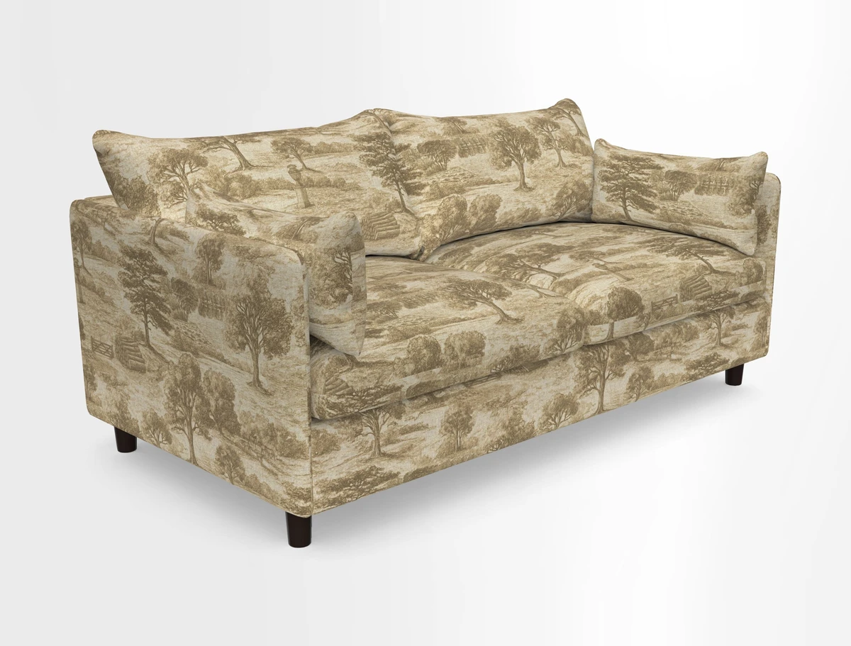 Madehurst 3 Seater Sofa in House Plain Sky. Loose cover option available
