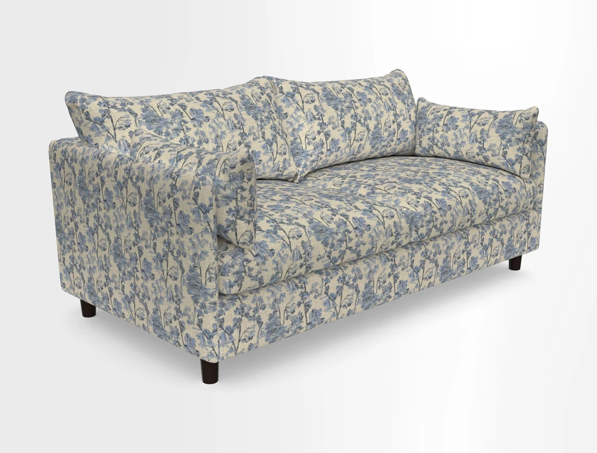 Madehurst 3 Seater Sofa in House Plain Sky. Loose cover option available