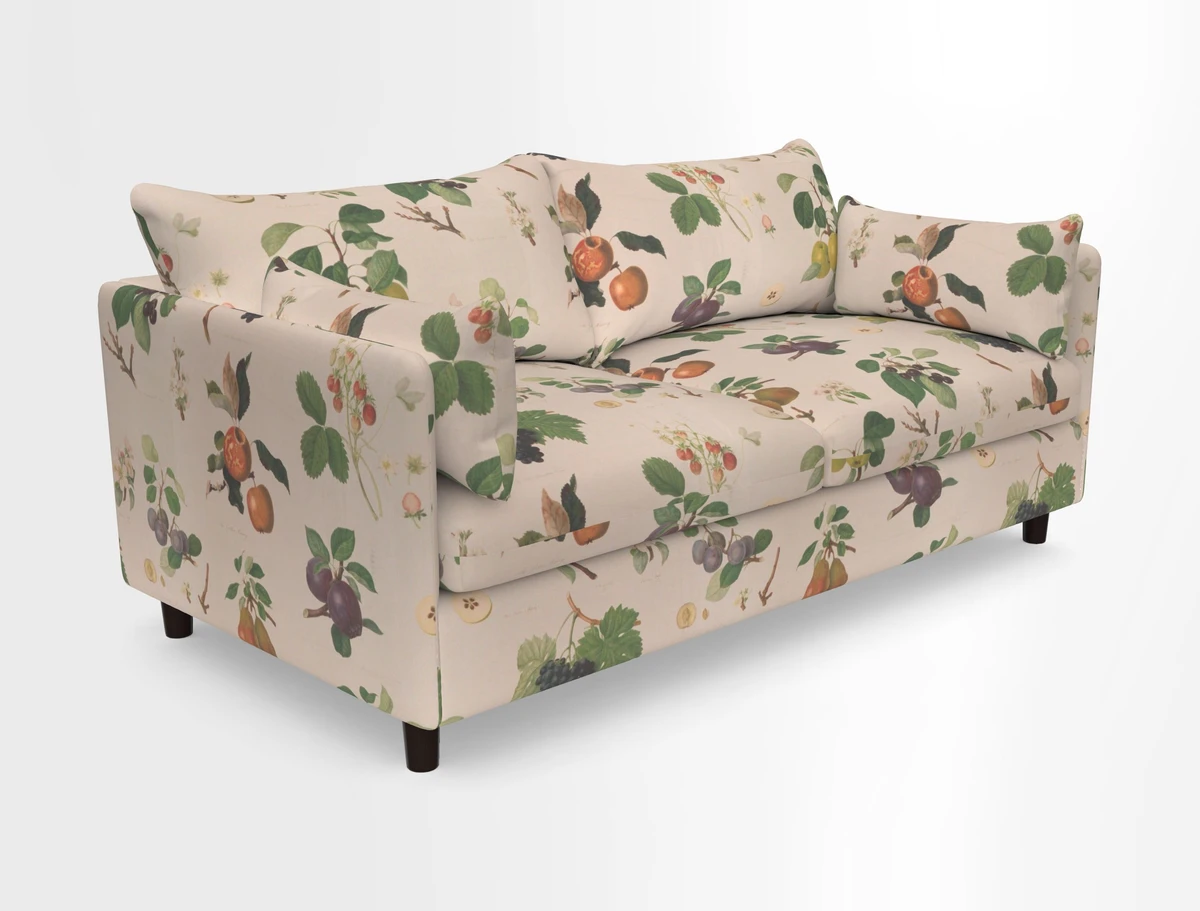 Madehurst 3 Seater Sofa in House Plain Sky. Loose cover option available