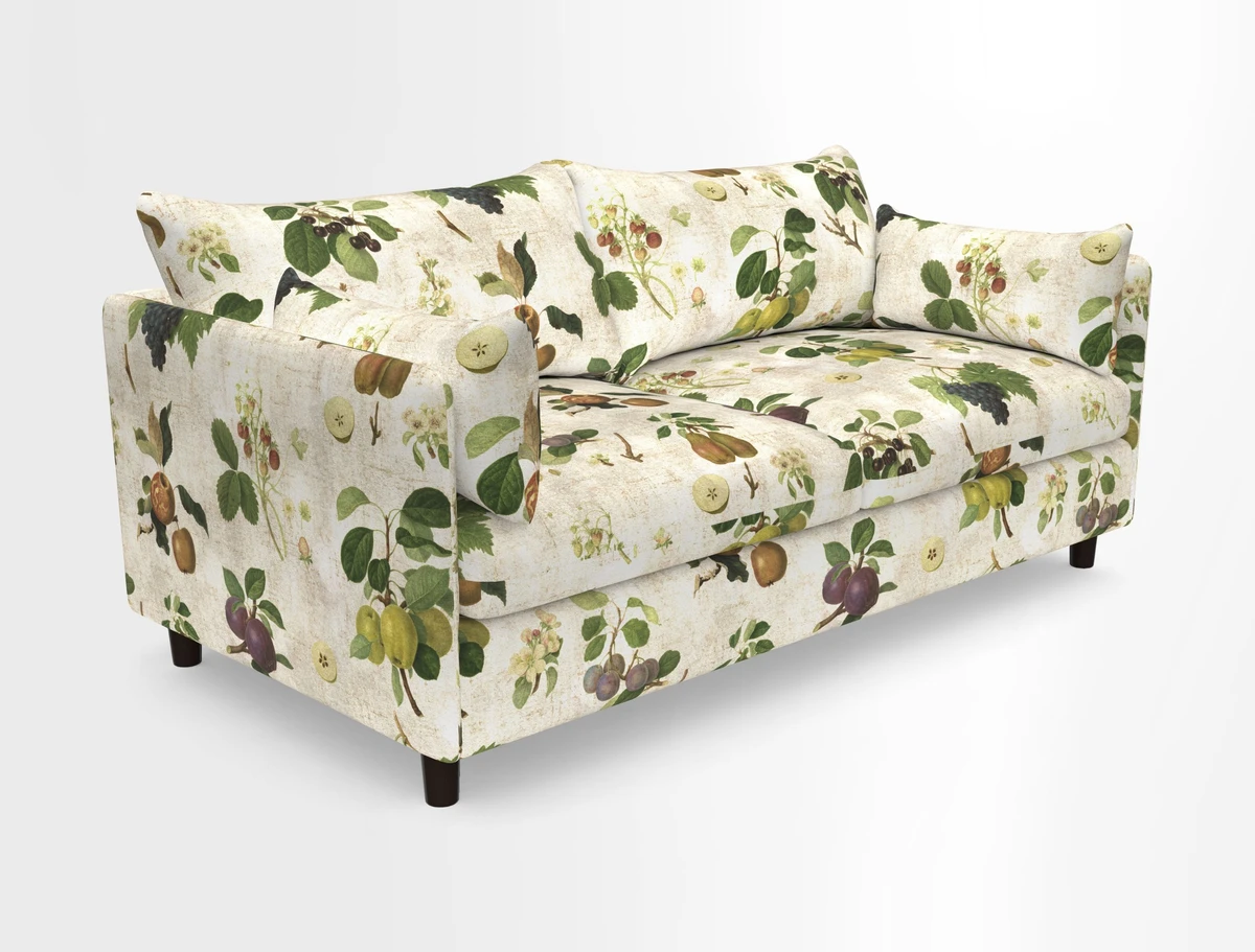 Madehurst 3 Seater Sofa in House Plain Sky. Loose cover option available