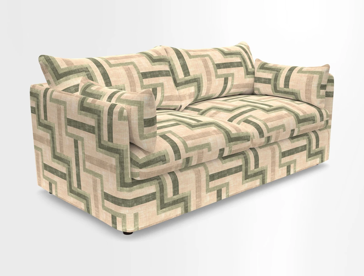 Madehurst 3 Seater Sofa in House Plain Sky. Loose cover option available