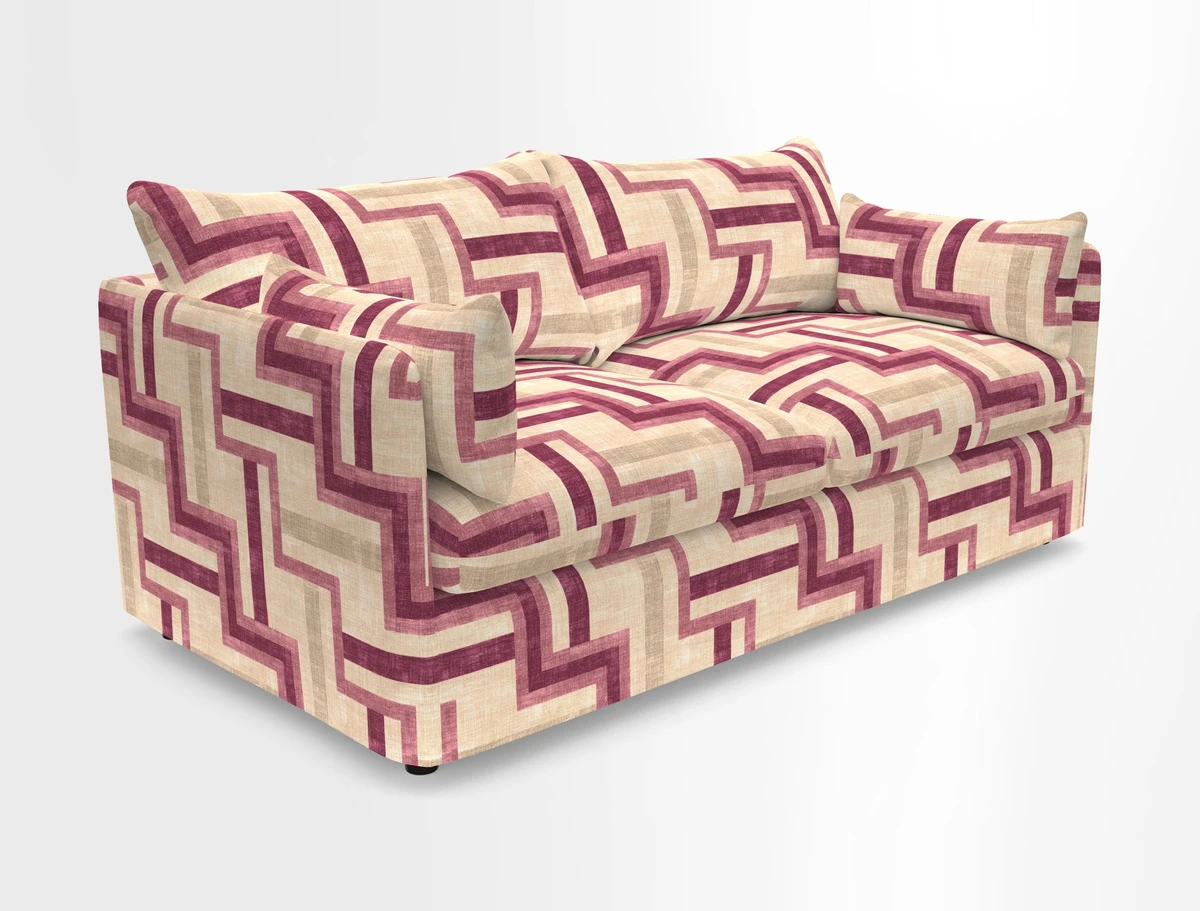 Madehurst 3 Seater Sofa in House Plain Sky. Loose cover option available