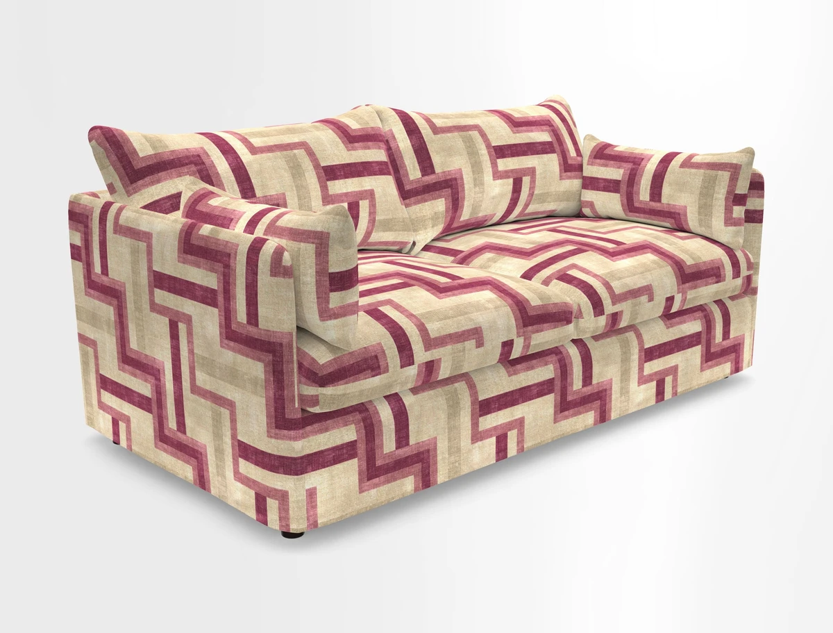 Madehurst 3 Seater Sofa in House Plain Sky. Loose cover option available