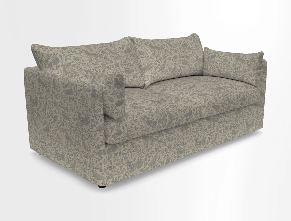 Madehurst 3 Seater Sofa in House Plain Sky. Loose cover option available