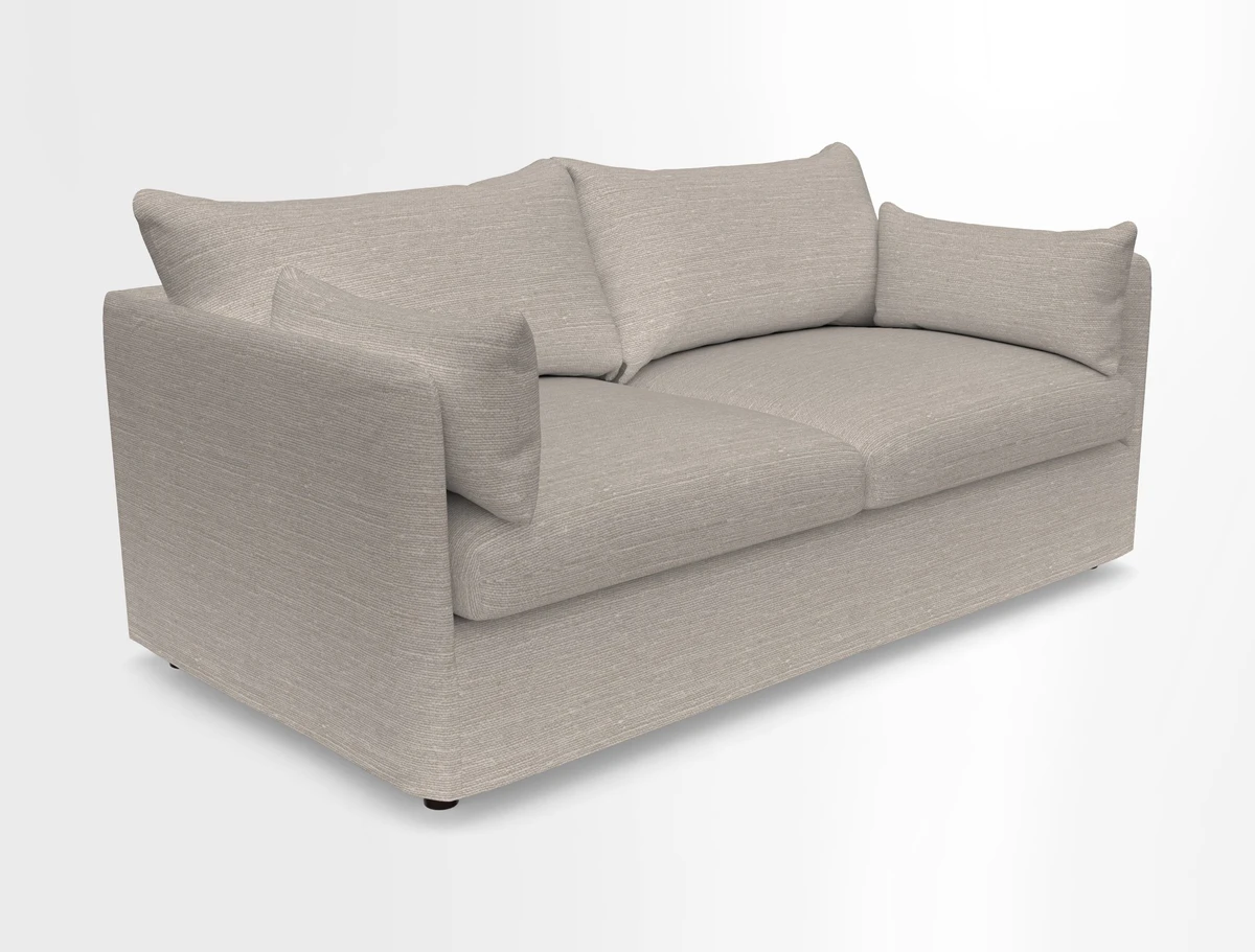 Madehurst 3 Seater Sofa in House Plain Sky. Loose cover option available