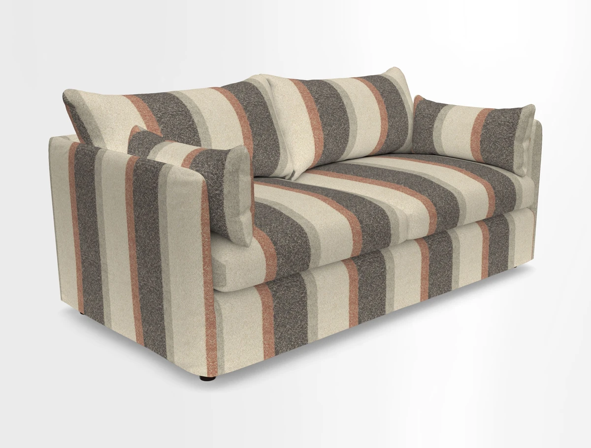 Madehurst 3 Seater Sofa in House Plain Sky. Loose cover option available