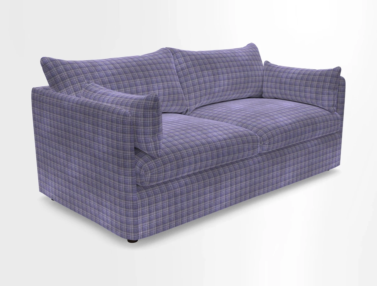 Madehurst 3 Seater Sofa in House Plain Sky. Loose cover option available