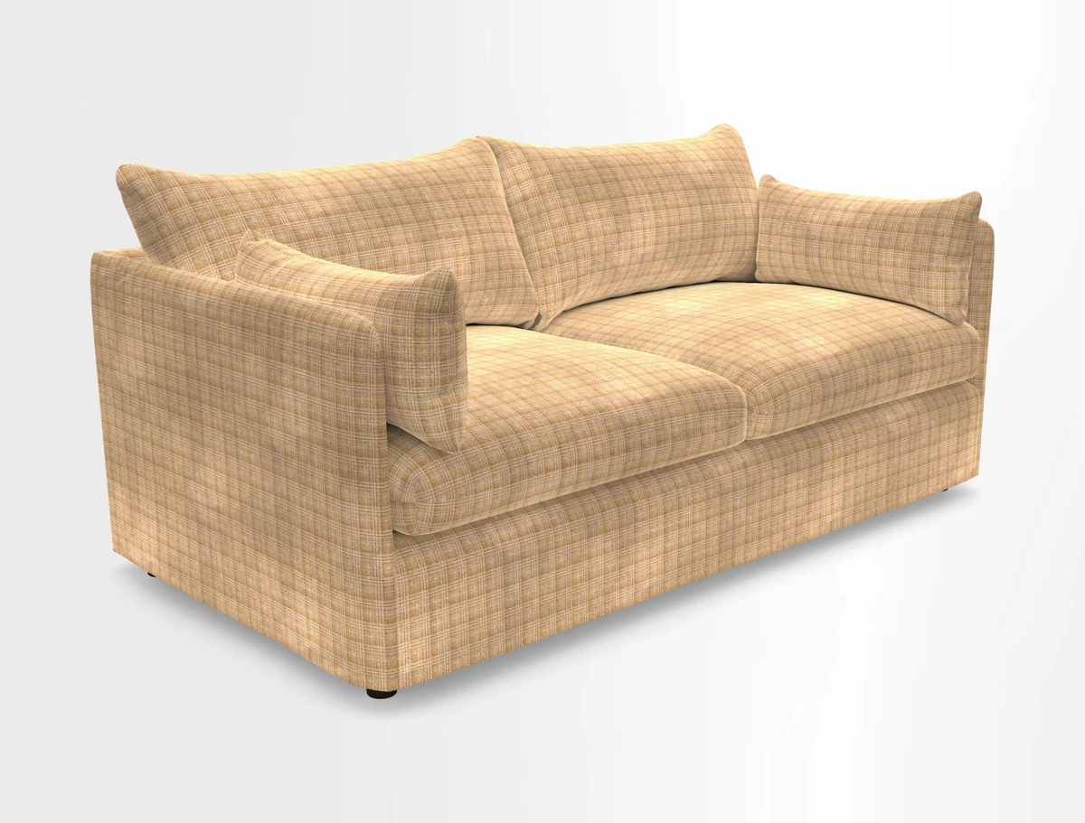 Madehurst 3 Seater Sofa in House Plain Sky. Loose cover option available