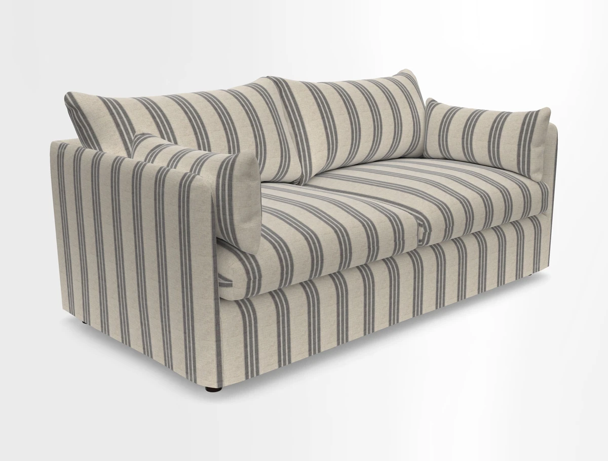 Madehurst 3 Seater Sofa in House Plain Sky. Loose cover option available