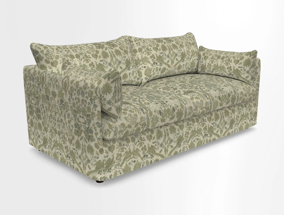 Madehurst 3 Seater Sofa in House Plain Sky. Loose cover option available