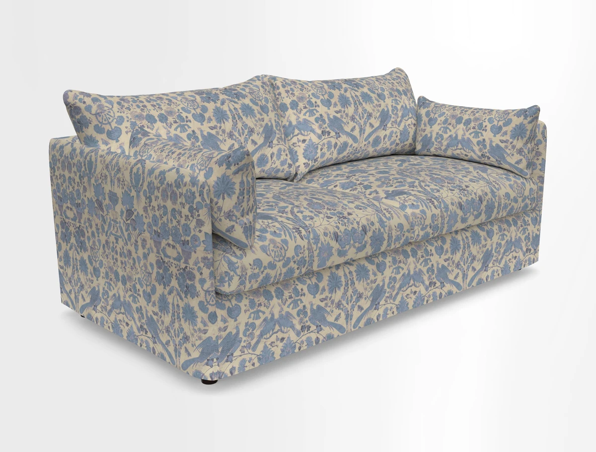 Madehurst 3 Seater Sofa in House Plain Sky. Loose cover option available