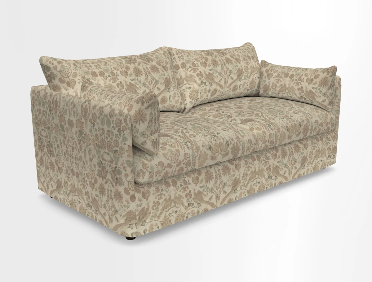 Madehurst 3 Seater Sofa in House Plain Sky. Loose cover option available