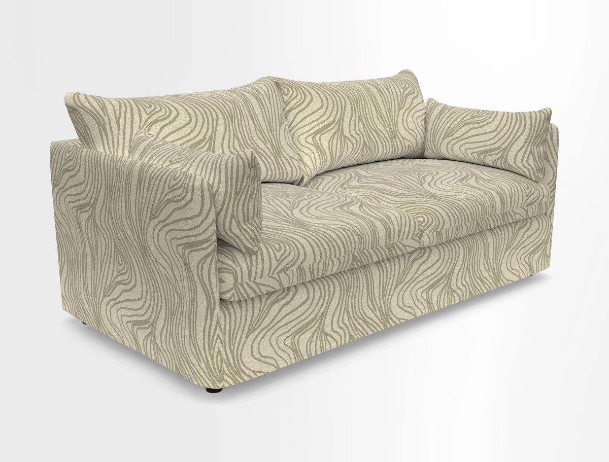 Madehurst 3 Seater Sofa in House Plain Sky. Loose cover option available