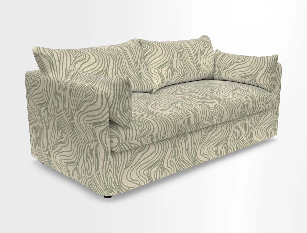 Madehurst 3 Seater Sofa in House Plain Sky. Loose cover option available