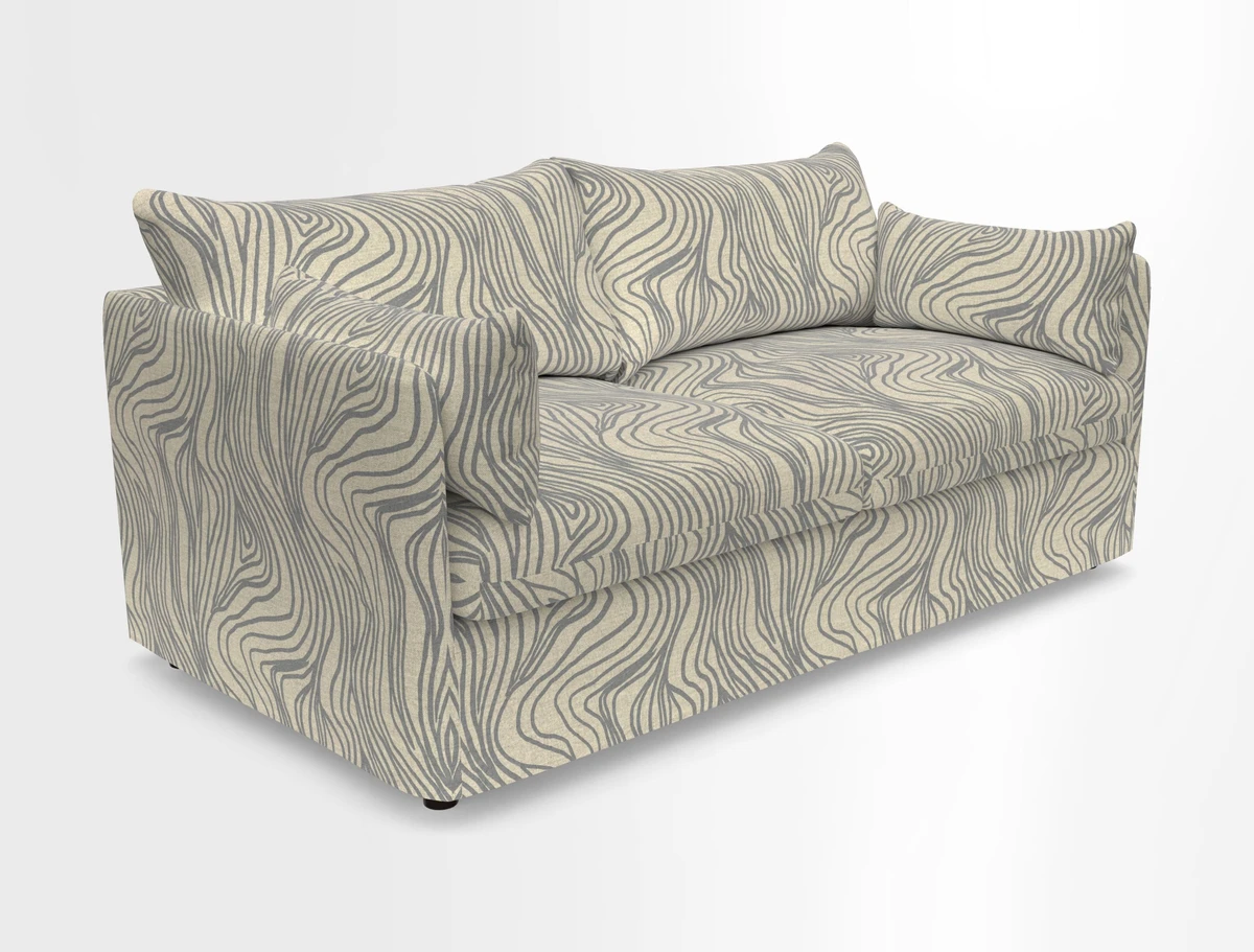 Madehurst 3 Seater Sofa in House Plain Sky. Loose cover option available