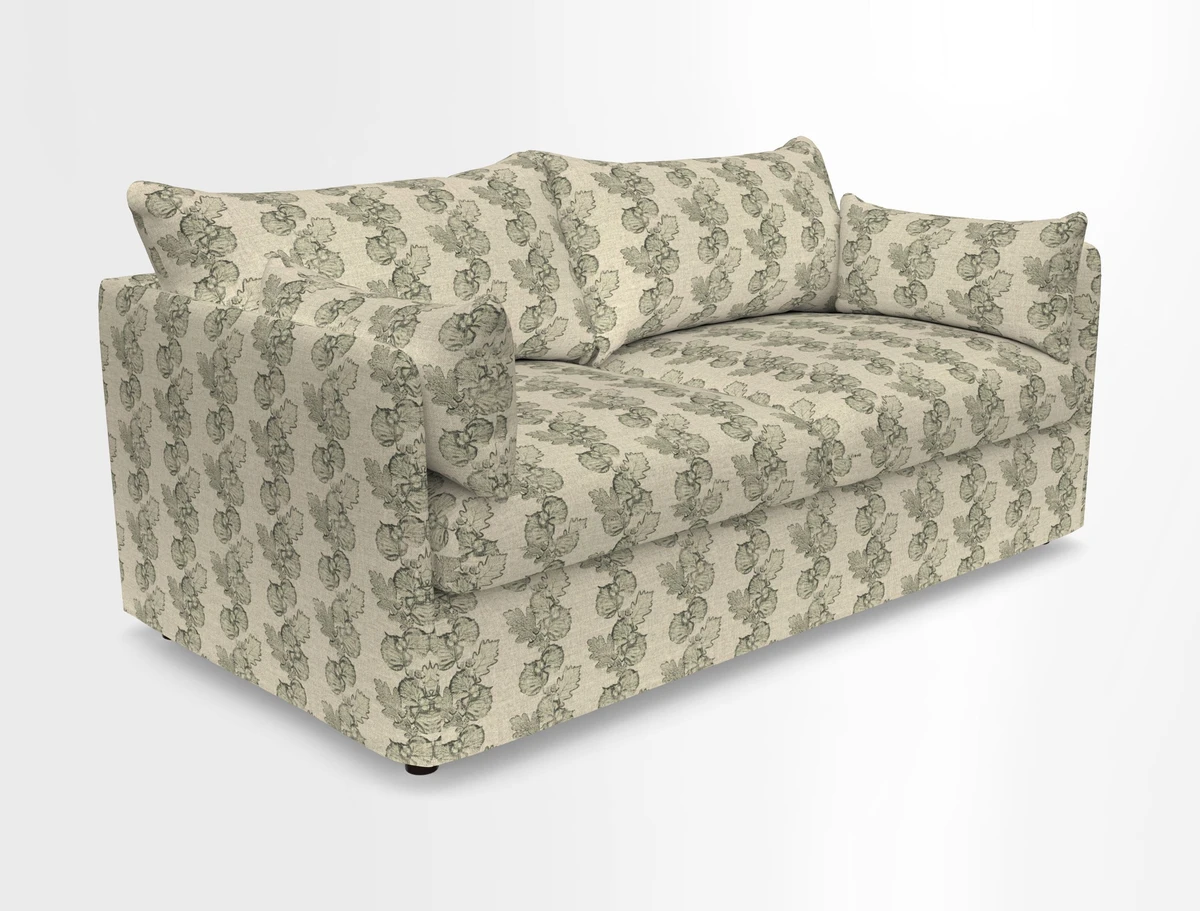 Madehurst 3 Seater Sofa in House Plain Sky. Loose cover option available