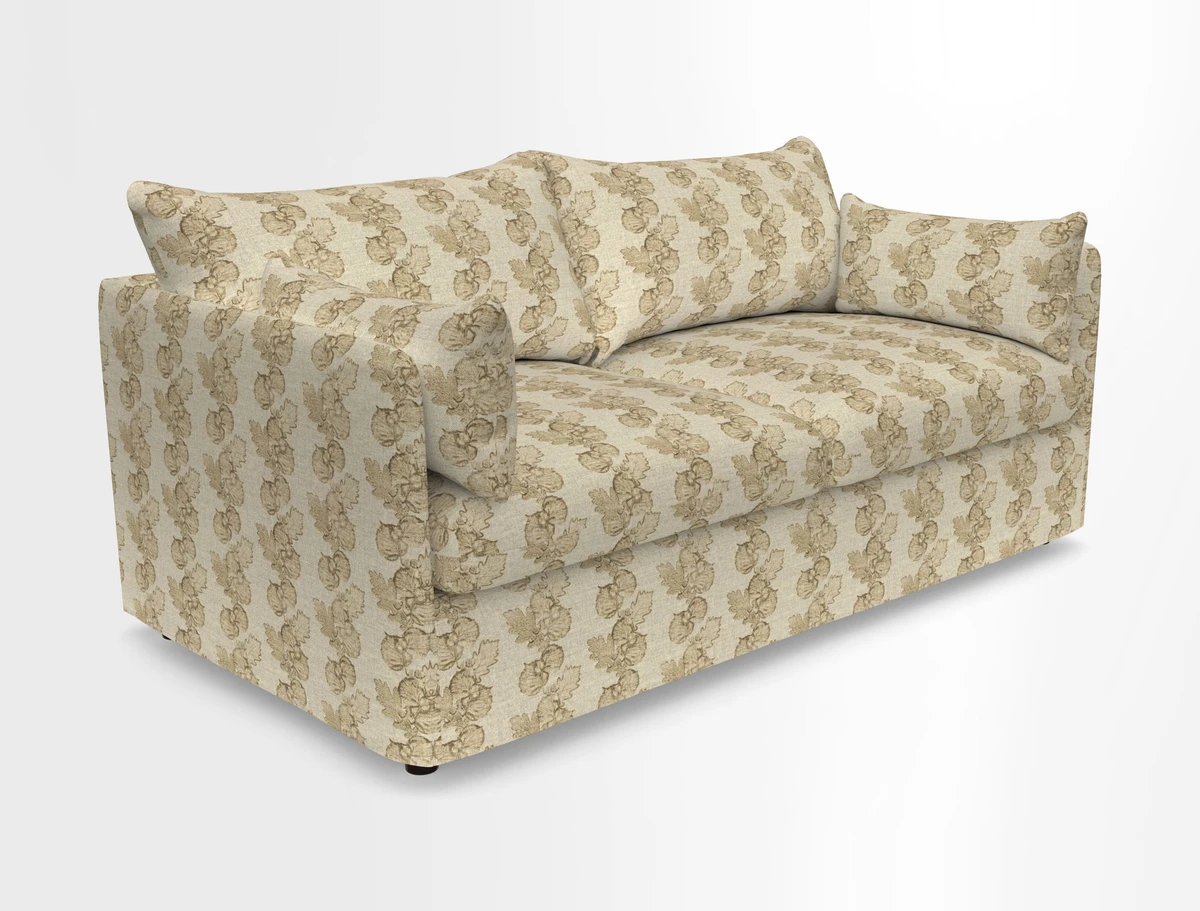 Madehurst 3 Seater Sofa in House Plain Sky. Loose cover option available