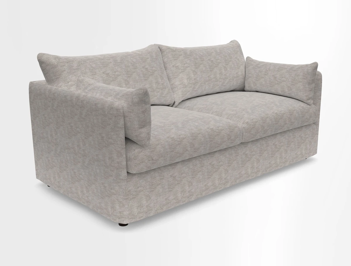 Madehurst 3 Seater Sofa in House Plain Sky. Loose cover option available