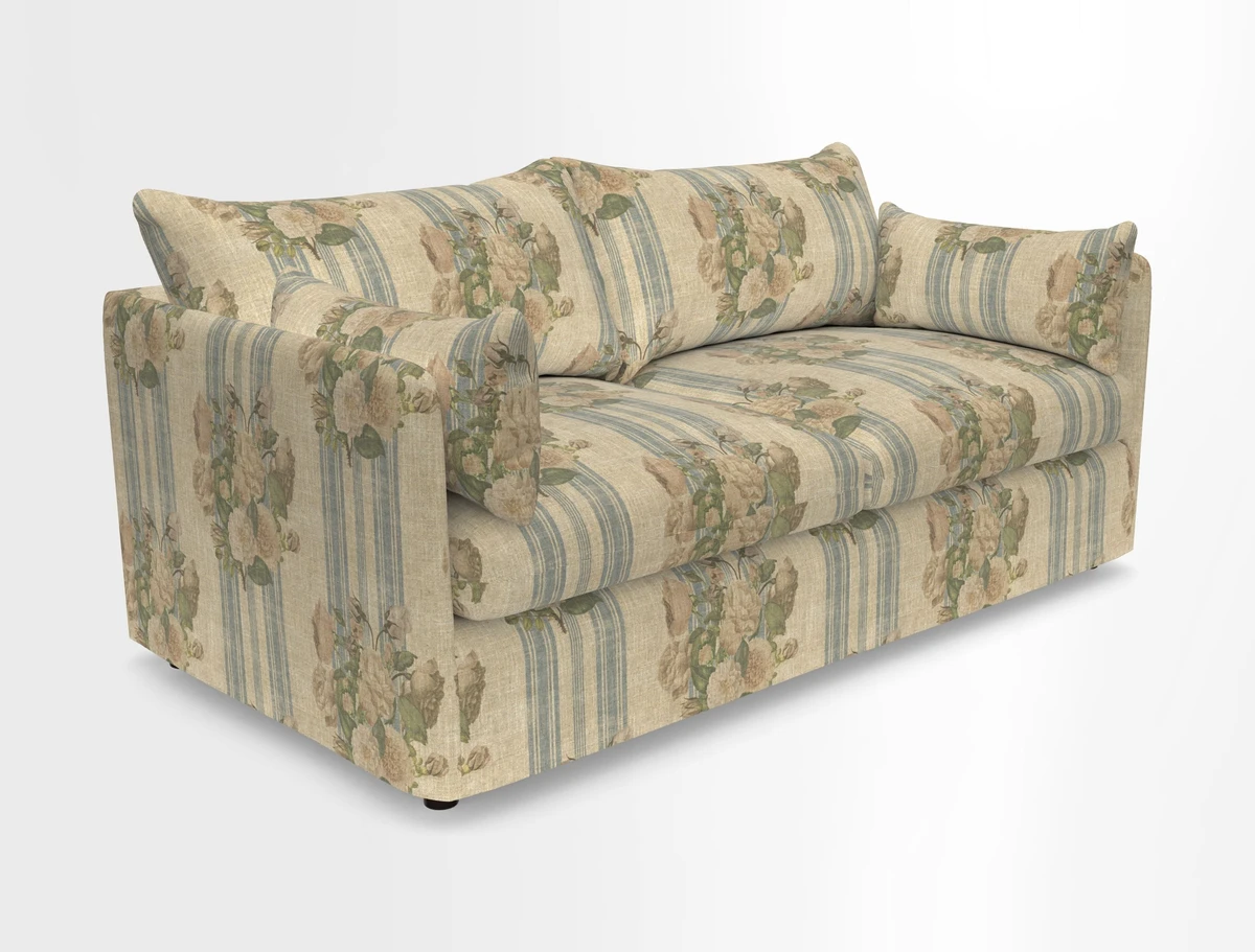 Madehurst 3 Seater Sofa in House Plain Sky. Loose cover option available