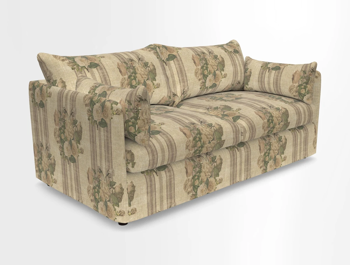 Madehurst 3 Seater Sofa in House Plain Sky. Loose cover option available