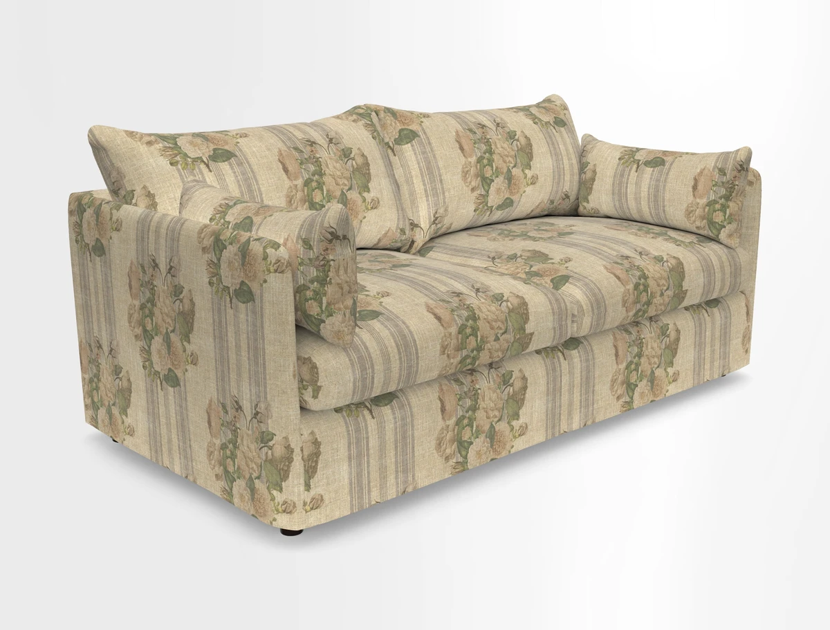 Madehurst 3 Seater Sofa in House Plain Sky. Loose cover option available
