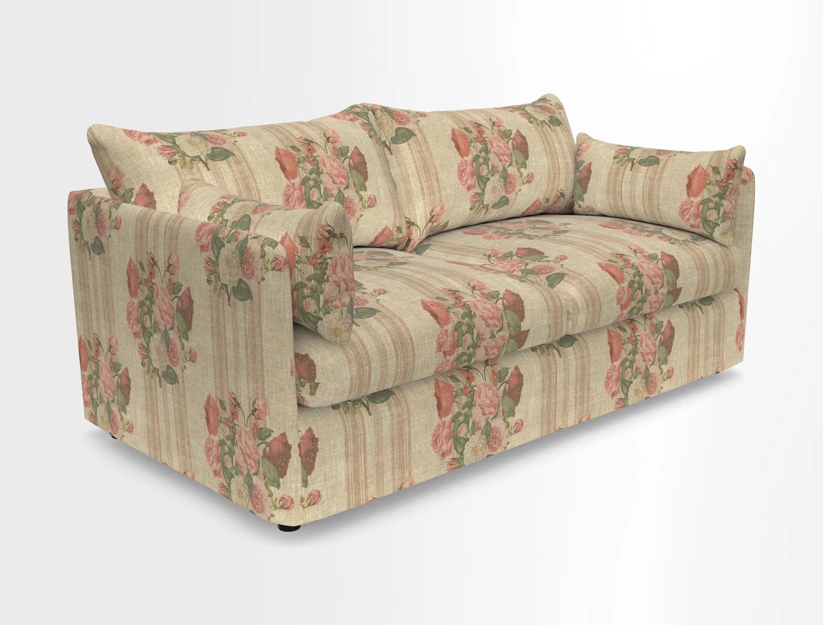 Madehurst 3 Seater Sofa in House Plain Sky. Loose cover option available