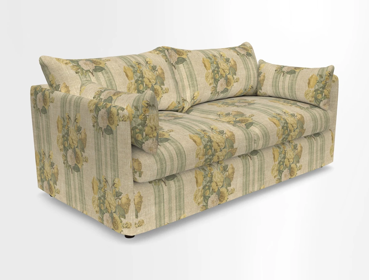 Madehurst 3 Seater Sofa in House Plain Sky. Loose cover option available