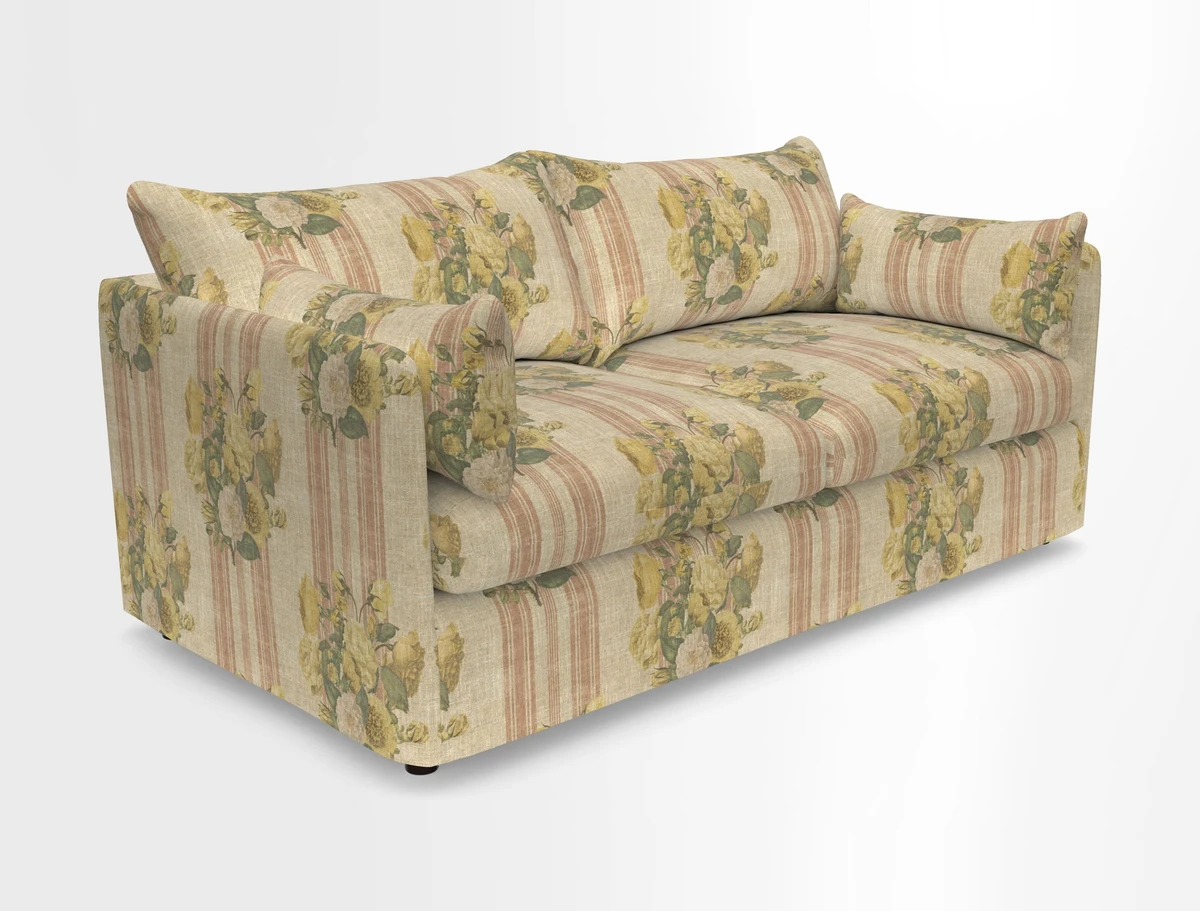 Madehurst 3 Seater Sofa in House Plain Sky. Loose cover option available