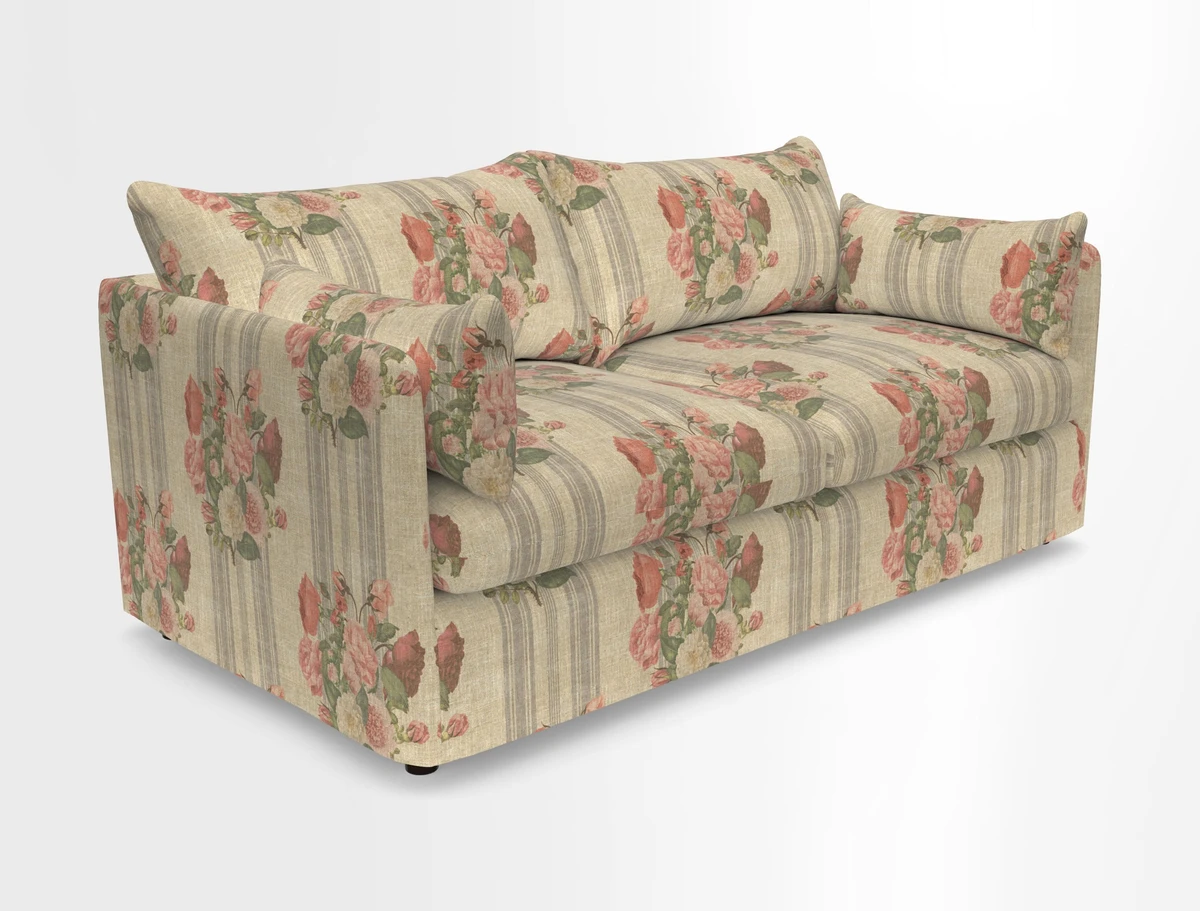 Madehurst 3 Seater Sofa in House Plain Sky. Loose cover option available