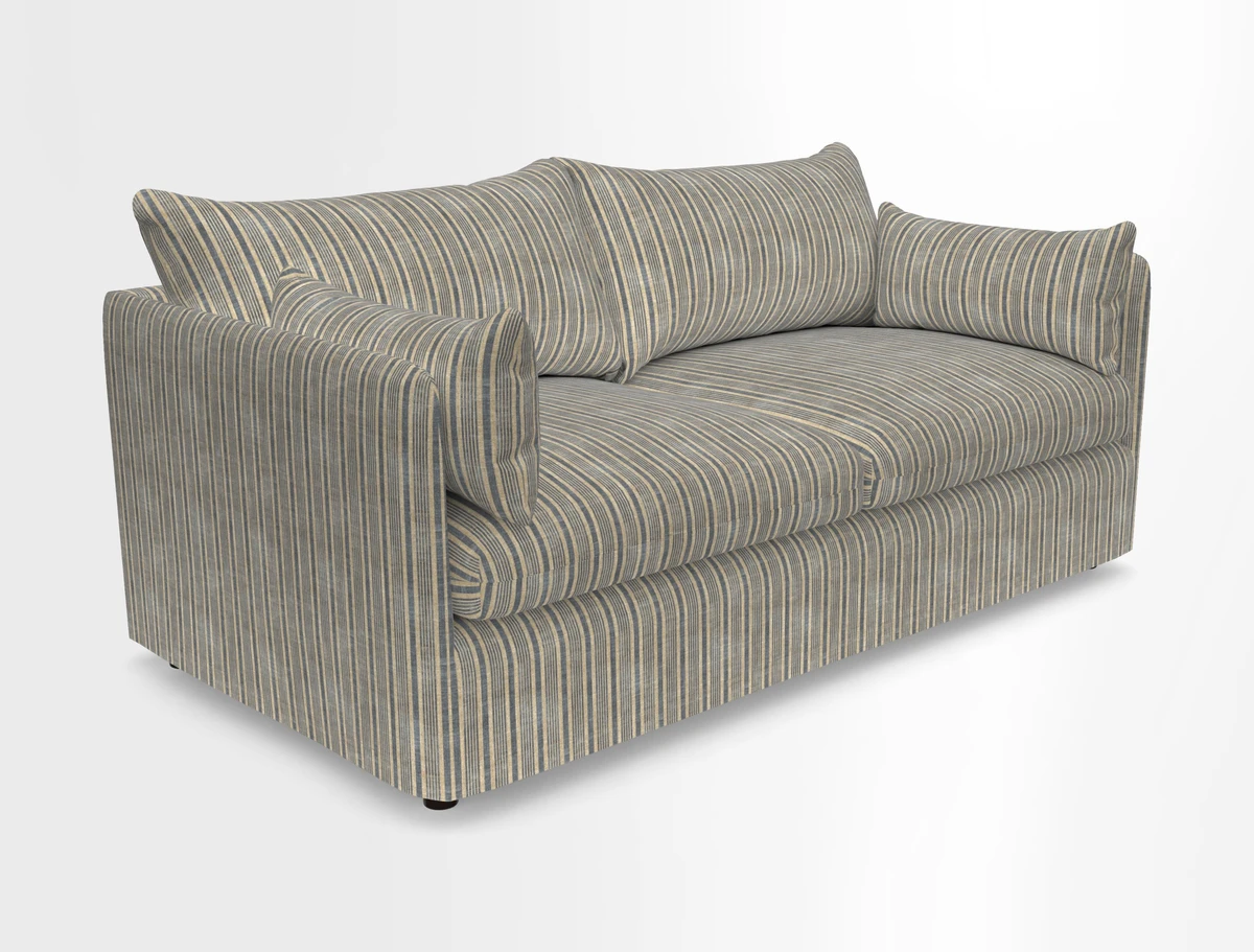 Madehurst 3 Seater Sofa in House Plain Sky. Loose cover option available
