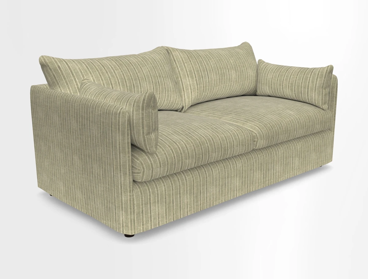 Madehurst 3 Seater Sofa in House Plain Sky. Loose cover option available