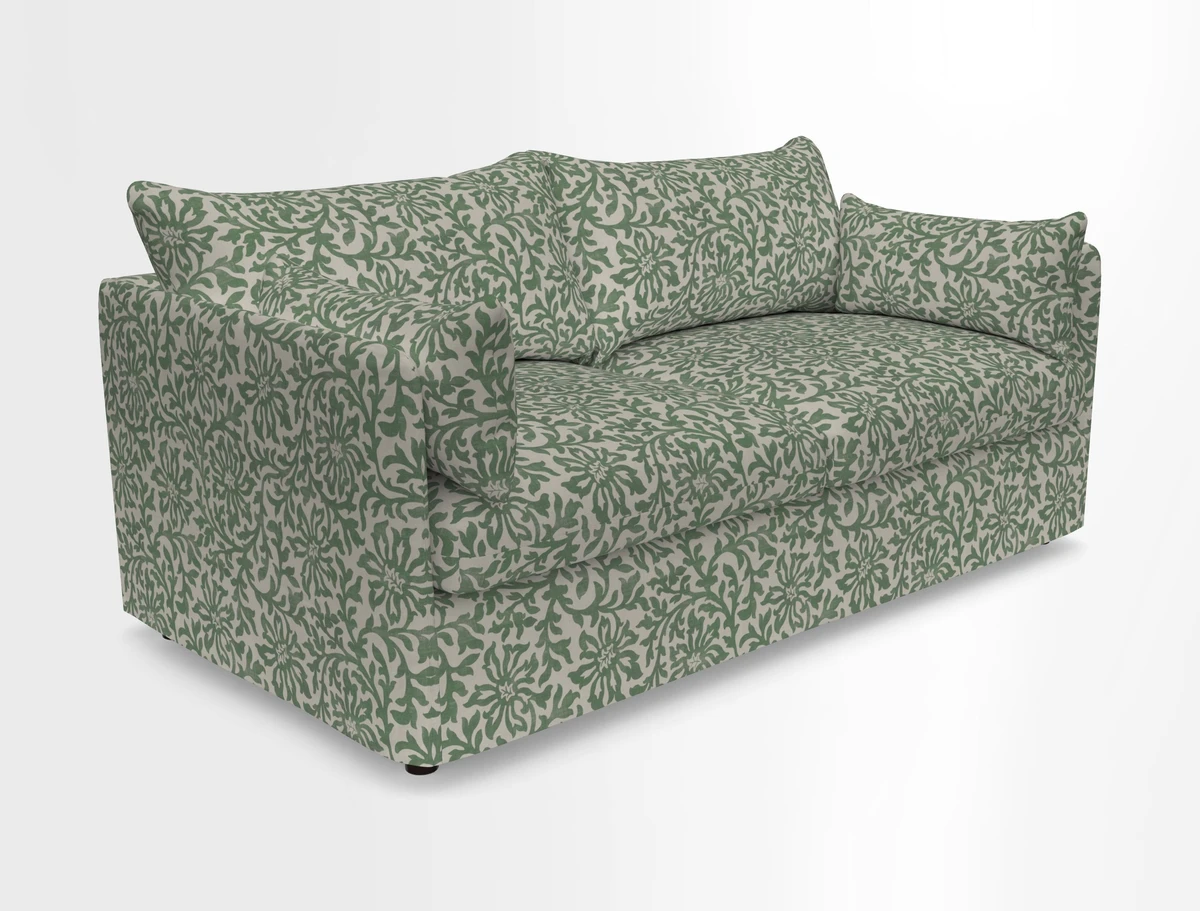 Madehurst 3 Seater Sofa in House Plain Sky. Loose cover option available