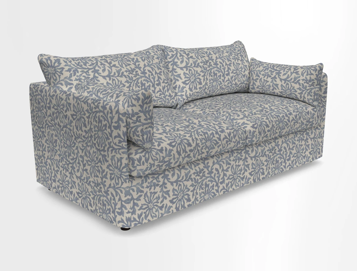 Madehurst 3 Seater Sofa in House Plain Sky. Loose cover option available