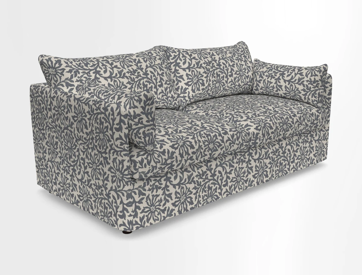 Madehurst 3 Seater Sofa in House Plain Sky. Loose cover option available