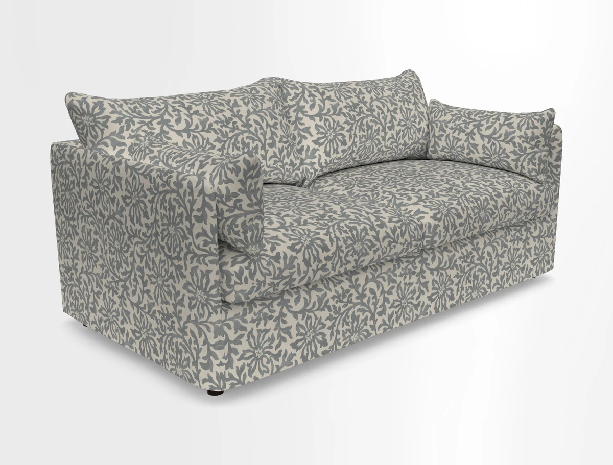 Madehurst 3 Seater Sofa in House Plain Sky. Loose cover option available