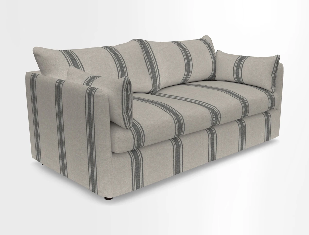 Madehurst 3 Seater Sofa in House Plain Sky. Loose cover option available