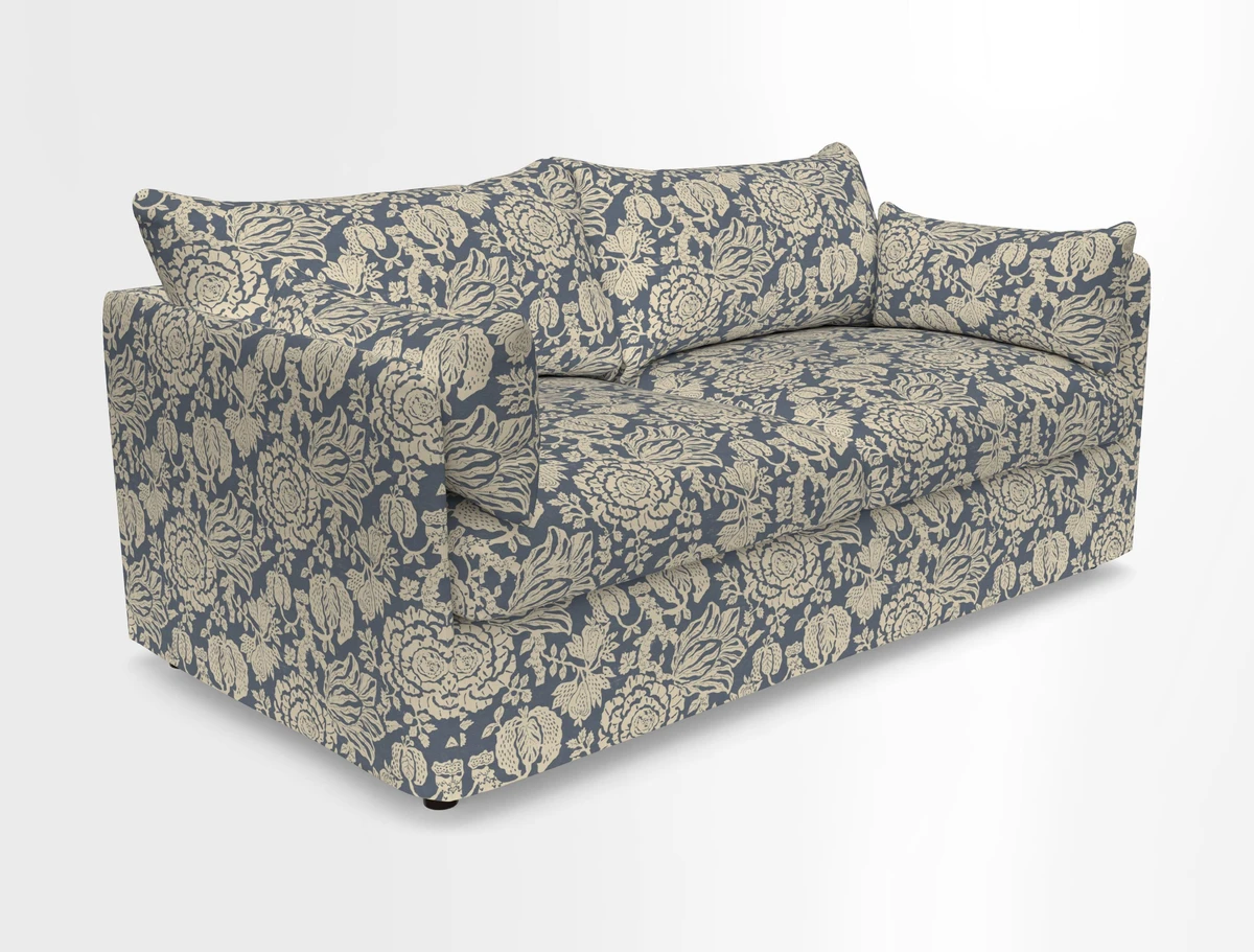 Madehurst 3 Seater Sofa in House Plain Sky. Loose cover option available