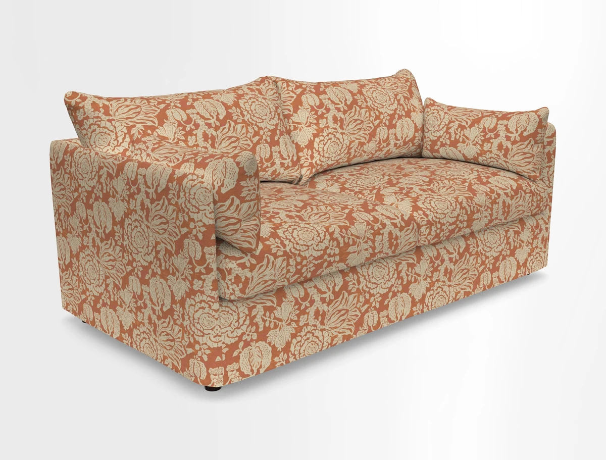 Madehurst 3 Seater Sofa in House Plain Sky. Loose cover option available