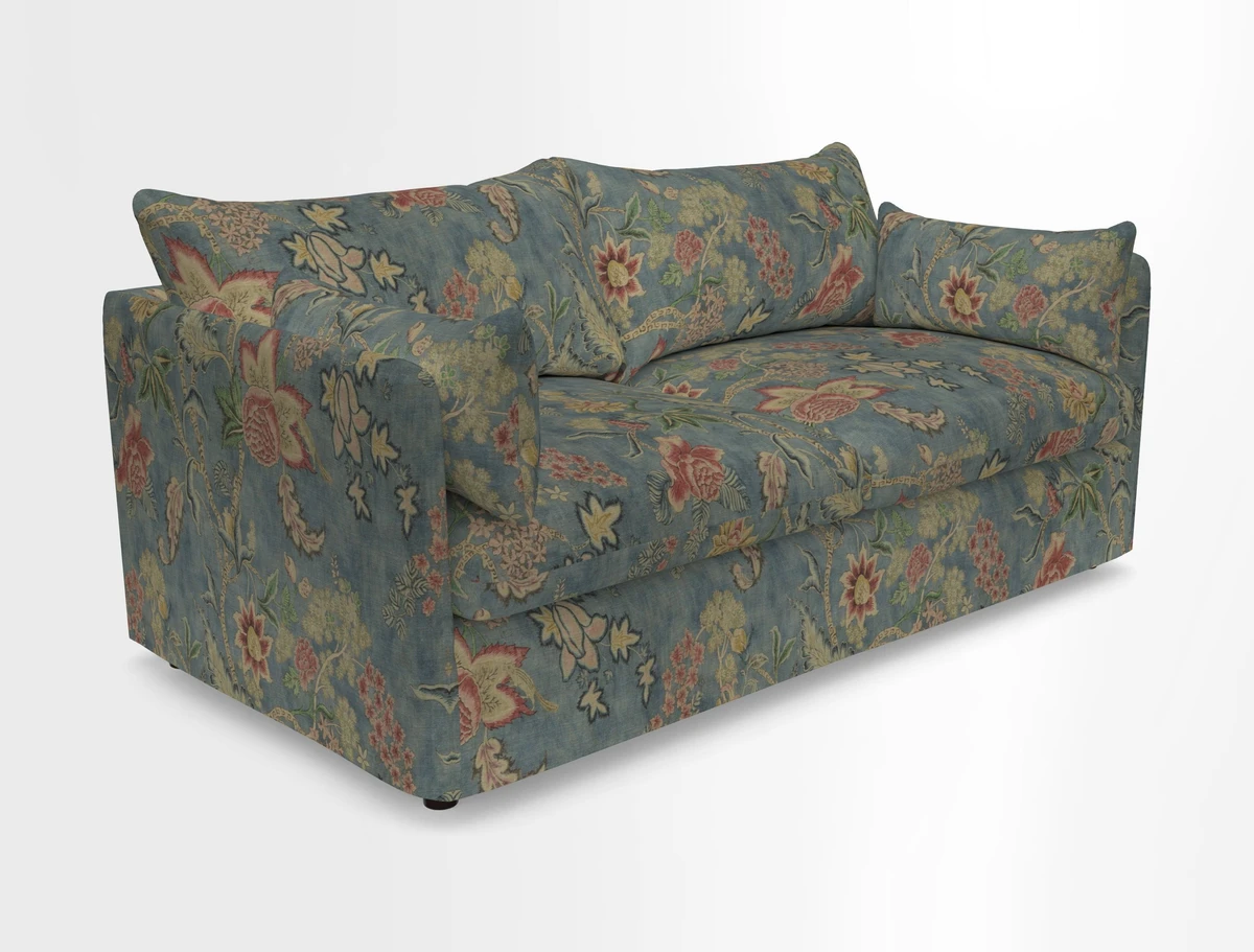 Madehurst 3 Seater Sofa in House Plain Sky. Loose cover option available
