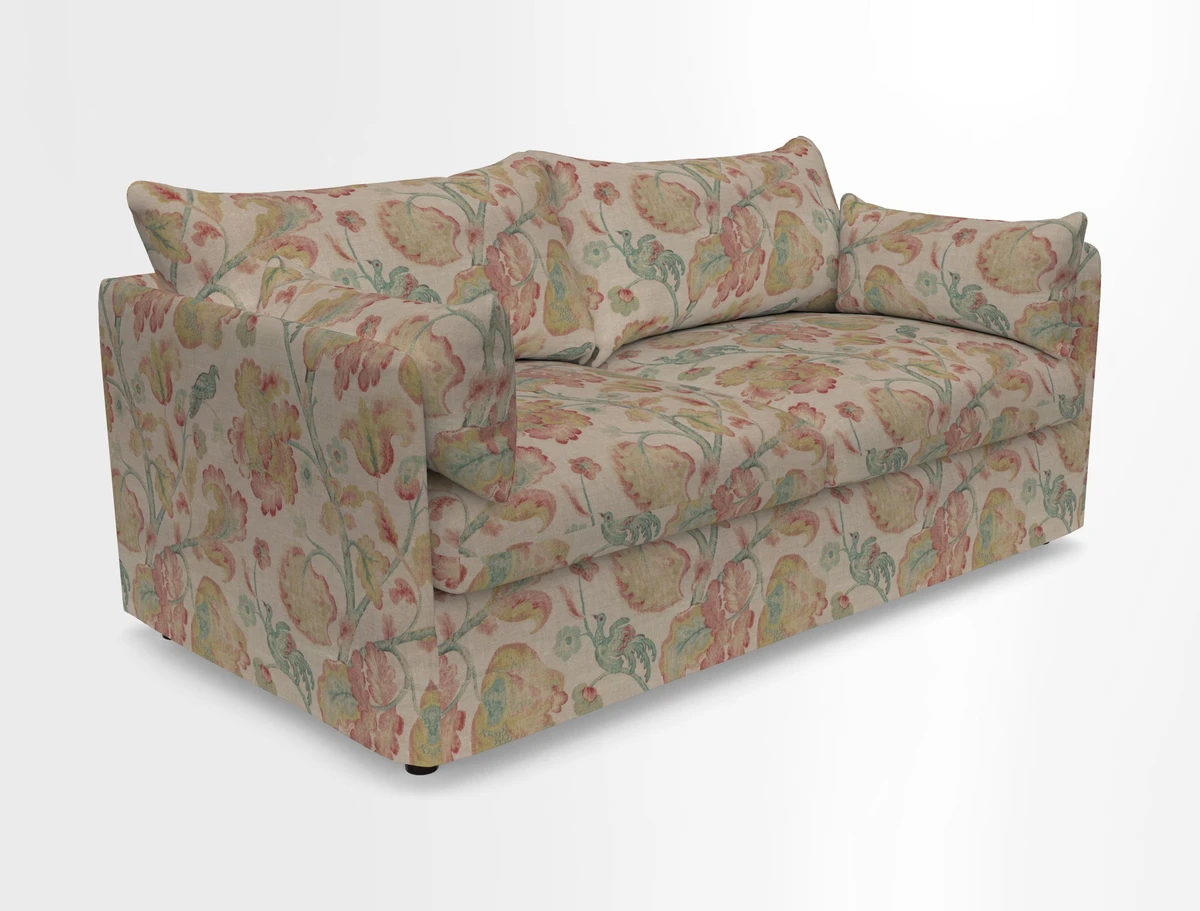 Madehurst 3 Seater Sofa in House Plain Sky. Loose cover option available