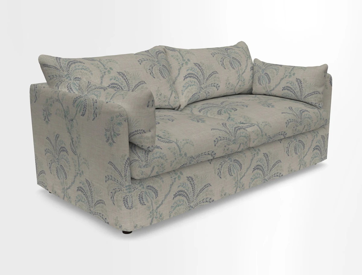 Madehurst 3 Seater Sofa in House Plain Sky. Loose cover option available
