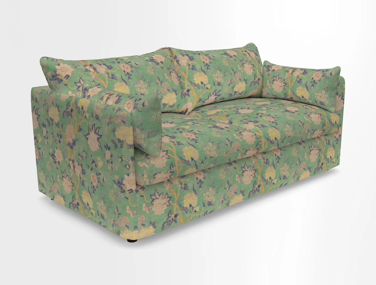 Madehurst 3 Seater Sofa in House Plain Sky. Loose cover option available