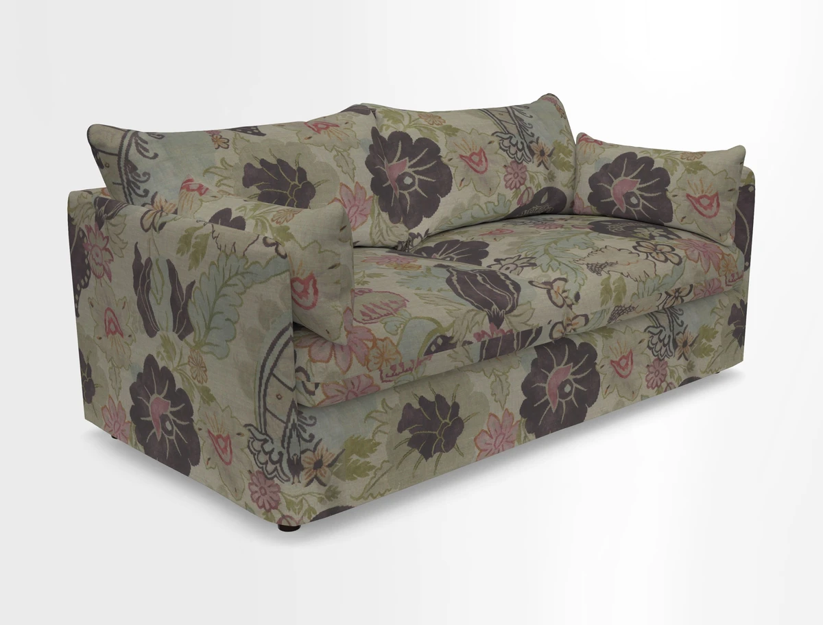 Madehurst 3 Seater Sofa in House Plain Sky. Loose cover option available