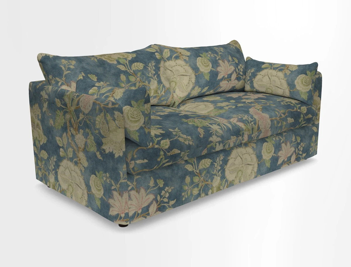 Madehurst 3 Seater Sofa in House Plain Sky. Loose cover option available